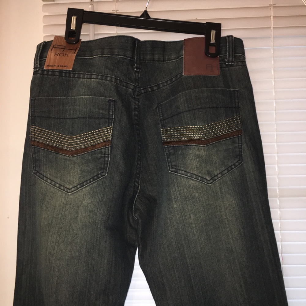 NWT ROK jeans - Picture 2 of 4